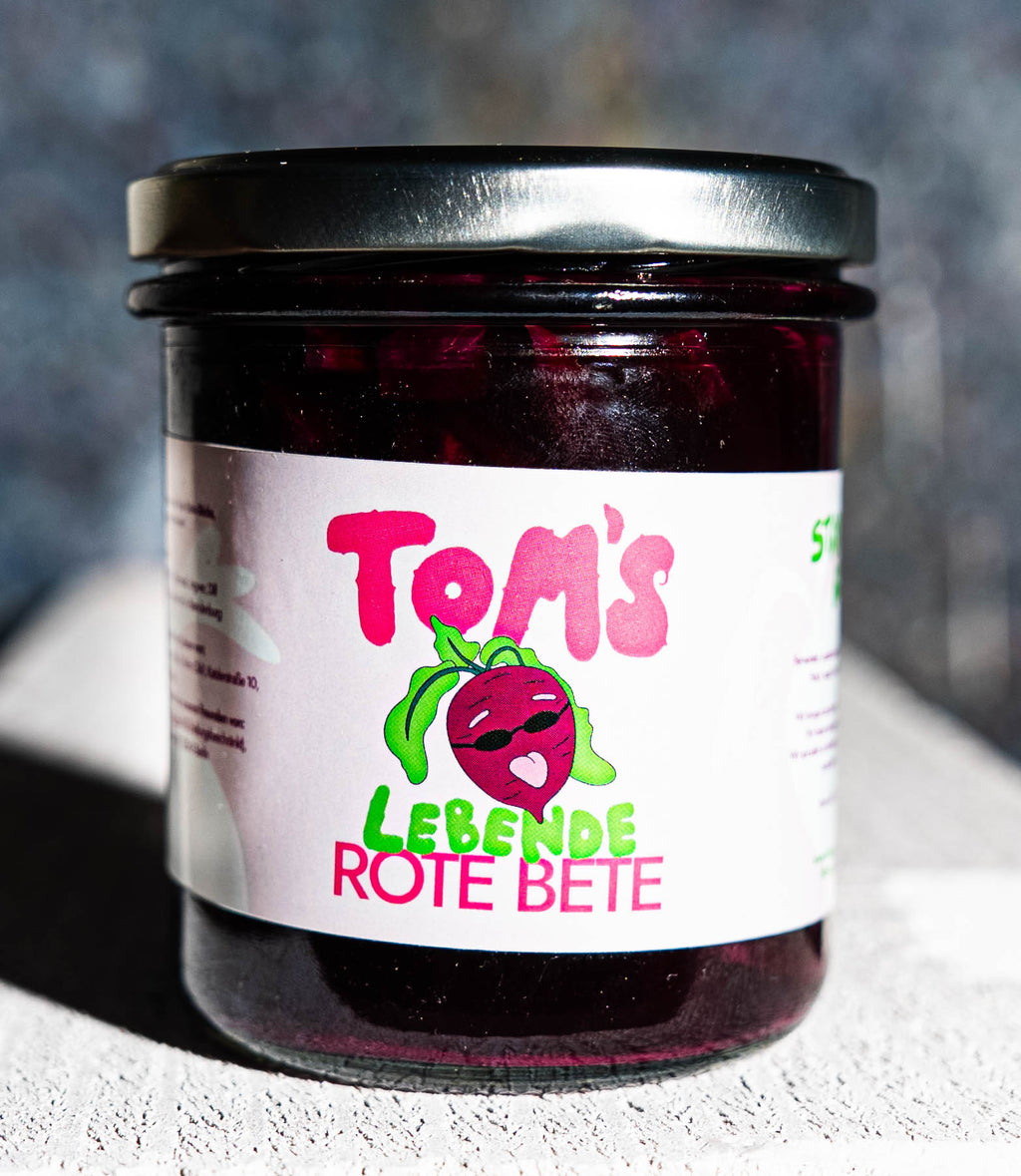 8x Tom's fermentierte Rote Bete Sticks